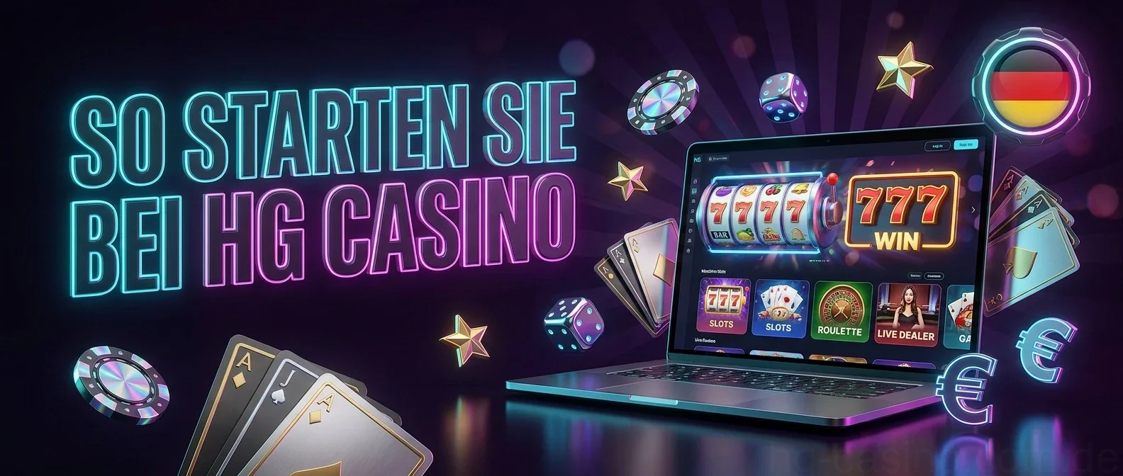 So starten Sie bei HG Casino